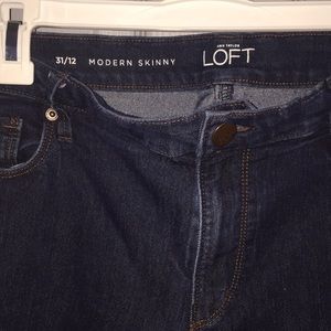 LOFT Modern Skinny Jeans